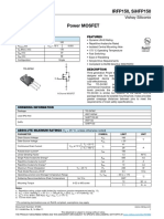 Irfp150, Sihfp150: Vishay Siliconix