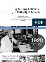 Dr. Bambang Pujo Semedi, SP An - Antibiotics in Critically Ill E4ED Final