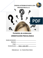 Portafolio de Evidencias Orientacion Psicologica