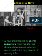 Production of Xrays Generators