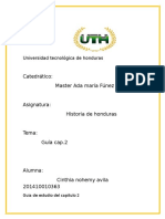 Tarea2 de Historia de Honduras