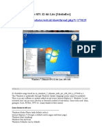 Windows 7 Ultimate SP1 32 Bit LITE