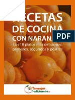 Recetas de Cocina Con Naranjas