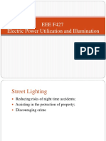 EEE F427 Electric Power Utilization and Illumination