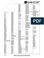 Transistors & ICs Cross Ref PDF