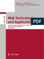 Web Technologies and Applications