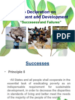 Rio Declaration On Environment and Development