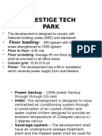 Prestige Tech Park: - Floor Loading