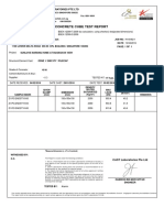 Concrete Cube Test Report: Cast Laboratories Pte LTD