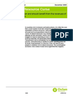 Lifting The Resource Curse: How Poor People Can and Should Benefit From The Revenues of Extractive Industries