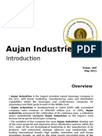 Aujan Industries: Dubai, UAE May 2011