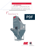 Installation, Operation and Maintenance Manual: Rotoclone N