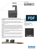 Epson TM T20II Series Ficha Técnica