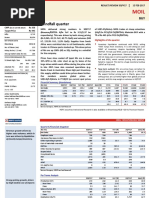 Windfall Quarter: Results Review 3qfy17 15 FEB 2017