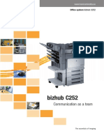 KM Bizhub c252 Brochure Final