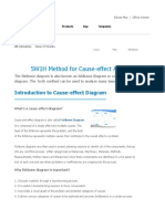 5W1H Method For Cause-Effect Analysis