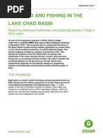 Red Gold and Fishing in The Lake Chad Basin: Restoring Destroyed Livelihoods and Protecting People in Niger's Diffa Region