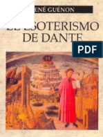 René Guénon-El Esoterismo de Dante (1925) PDF