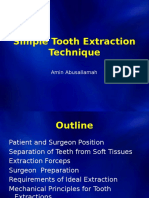 Simple Tooth Extraction Technique: Amin Abusallamah