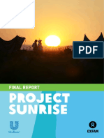 Project Sunrise: Final Report