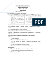 Model Answer - D.pharm Part 1 - Pharmaceutics 1