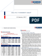 HSL PCG "Currency Daily": 12 January, 2017