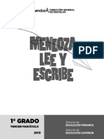 Tercer Fasciculo de Primer Grado PDF