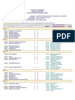 Plan de Estudio de Geologia UNMSM