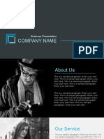 FF0088 01 Free Business Portfolio Powerpoint 16x9