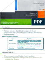 10EC65 Operating Systems - Structure of Operating Systems