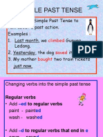 Simple Past Tense