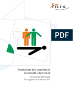 Referentiel Formation A L Usage Des Formateurs SST 7000