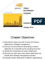 Lecture 2 Mission and Visiondavid Sm15ge PPT CH05 Lect2 Ifolio