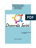 Tarea #1 Sobre Ensayo de Desarrollo Social-PsSocial-JL