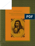 Sor Juana Ines de La Cruz Amor y Conocimiento Seleccion