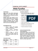 Aftek Fyreflex Jun14 Tds - Fire Sealant