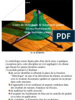 Cours Metrologie Et Assurance Qualité Licence Professionnelle - BCHITOU PDF