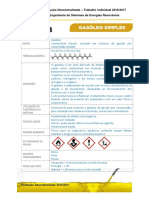 Ficha Técnica Combustível - Gasóleo