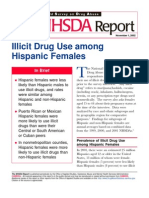 Illicit Drug Use Among Hispanic Females: in Brief