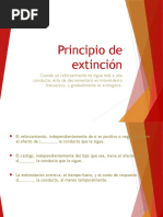 Principio de Extinción