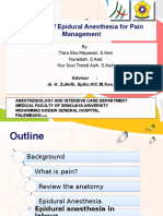 Epidural Anestesi