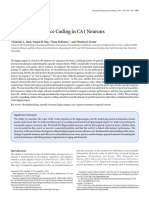 Nonspatial Sequence Coding in CA1 Neurons: Behavioral/Cognitive