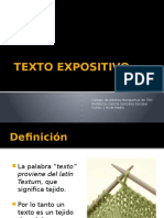 Texto Expositivo