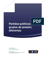 Partidos Politicos y Grupos de Presion