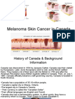 Melanoma Skin Cancer in Canada