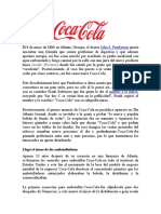 Historia Coca Cola