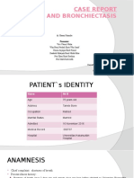 Case Report Copd and Bronchiectasis: Dr. Hasan Nyambe