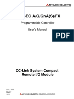 CC-Link Remote IO Module User's Manual Ver.J