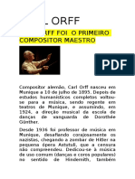 Carl Orff Matilde e Miguel Silva