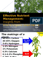 Effective Nutrient Management - Joanne Thiessen Martens